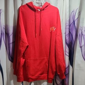 Yitty Red Hoodie Sweater. XL. EUC